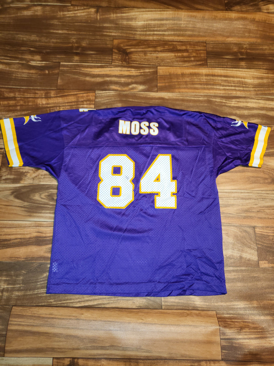 Youth XL - Vintage Randy Moss Minnesota Vikings Champion Sports Jersey –  Twisted Thrift