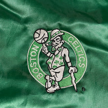 Load image into Gallery viewer, XL - Vintage Boston Celtics Satin Jacket