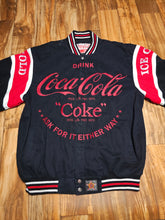 Load image into Gallery viewer, L/XL - Vintage Coca Cola JH Design Soda Promo Jacket
