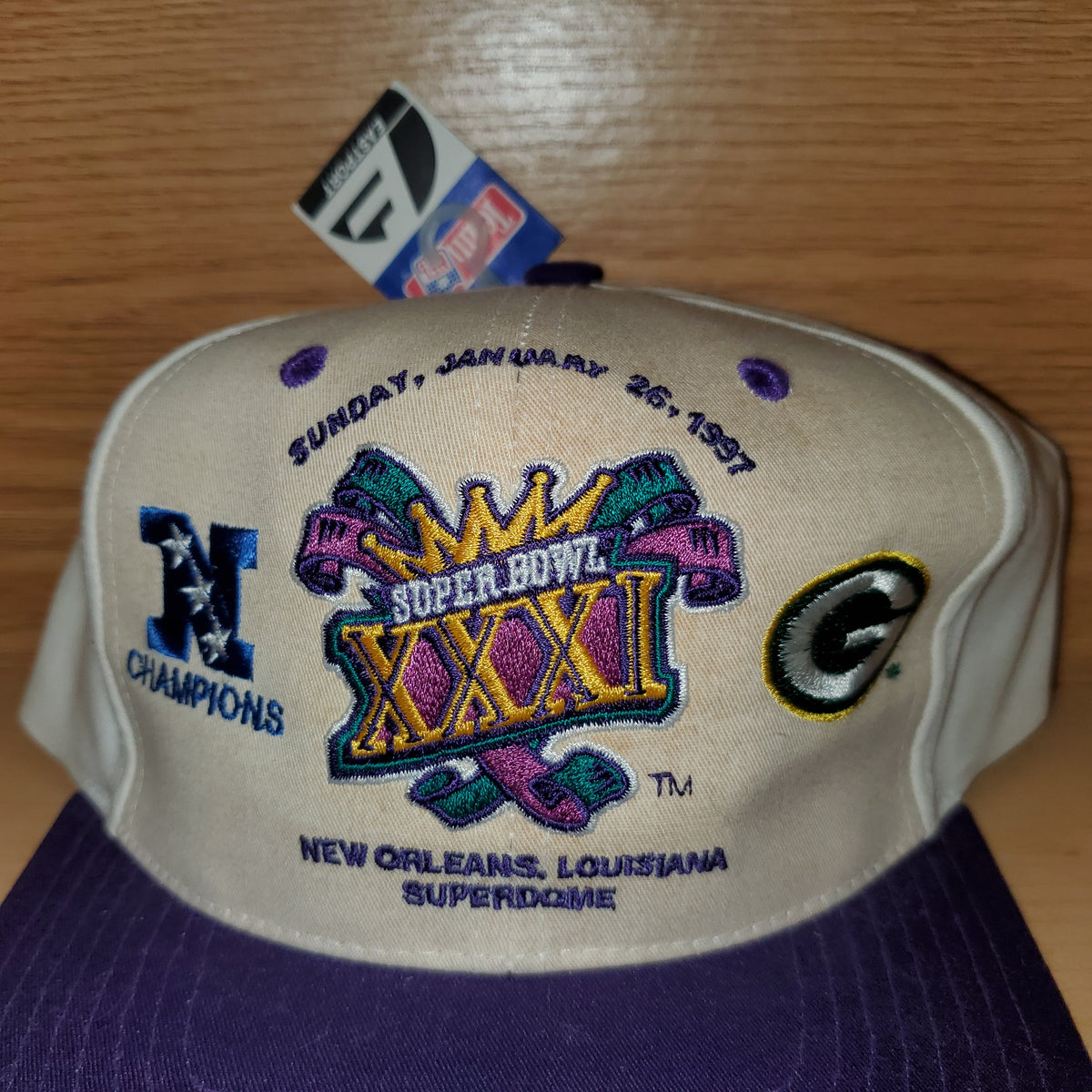 NEW Vintage Green Bay Packers Super Bowl XXXI Champions Hat – Twisted Thrift