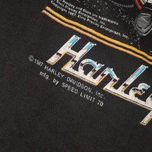 Load image into Gallery viewer, L - Vintage RARE 1987 Harley Davidson Elvis Presley Promo Shirt