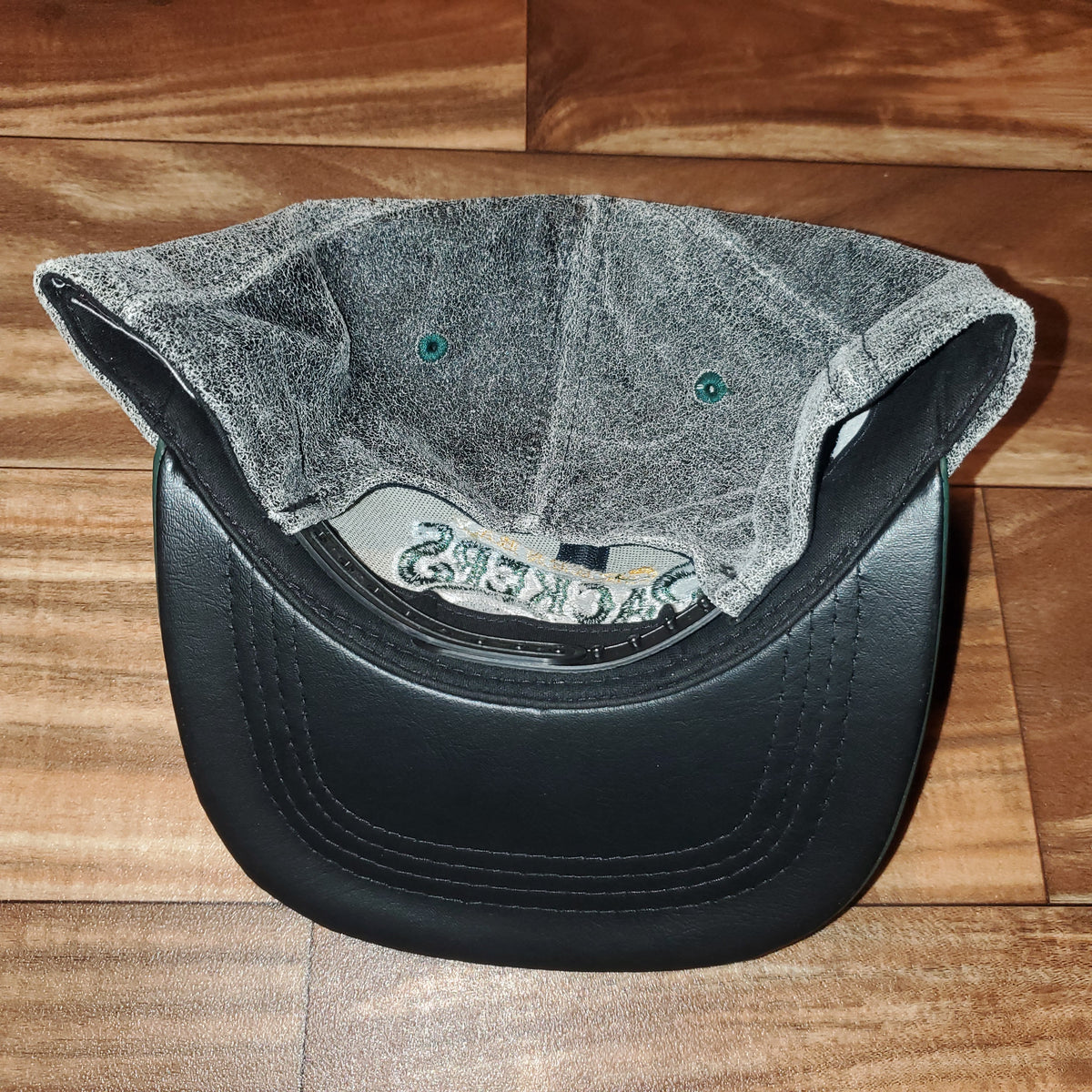 Vintage Green Bay Packers White Leather Hat – Twisted Thrift