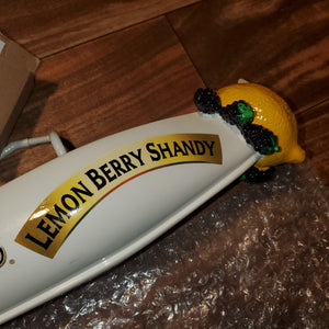 NEW Lemon Berry Shandy Tap Handle