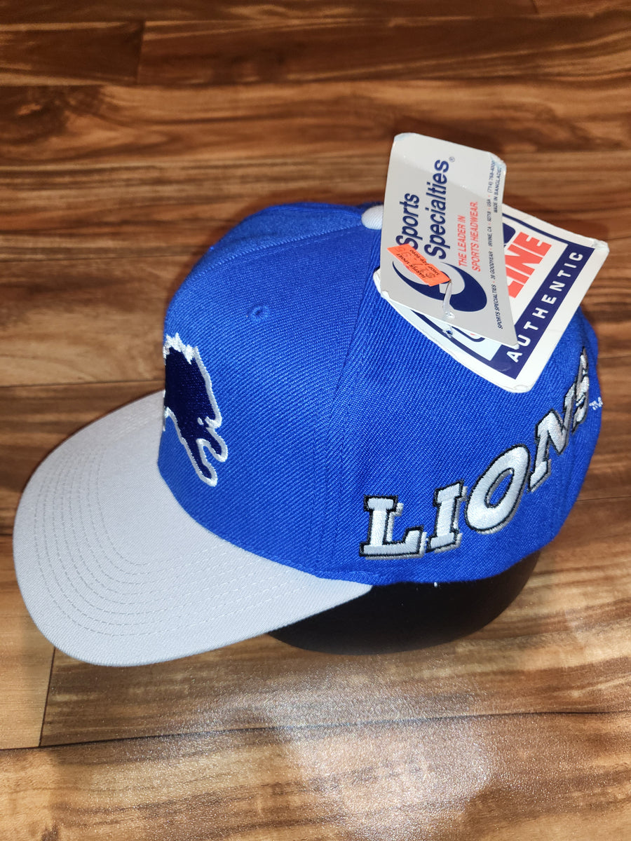 Vintage Detroit Lions Sports Specialties Script Hat – Twisted Thrift