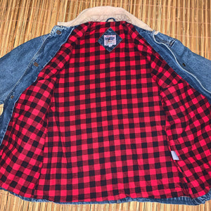 Women’s 16W - Vintage Denim Flannel Lined Jacket