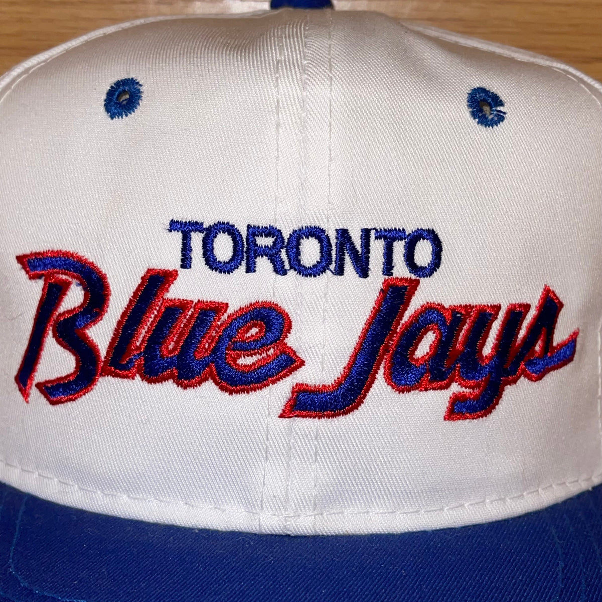 Vintage NWOT Toronto Blue Jays Script Snapback Hat – Twisted Thrift