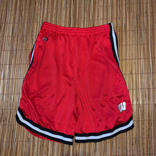 L - Vintage Wisconsin Athletic Shorts