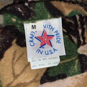 M - Vintage Soft Fleece Camo Hunting Pants
