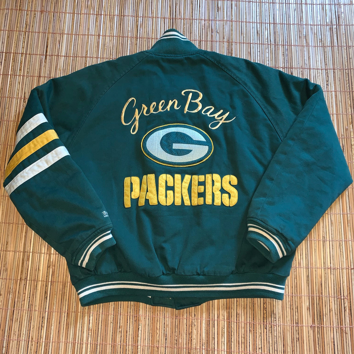 Tried And True Co. Vintage Green Bay Packers Varsity Jacket