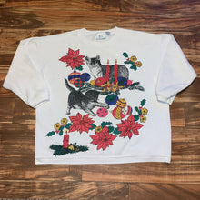 Load image into Gallery viewer, Women’s 18/20 - Vintage Cat Christmas Sweater