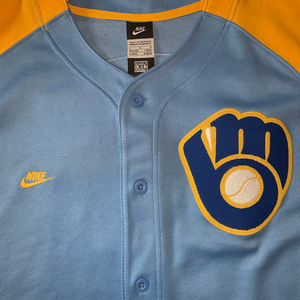 L - Vintage Milwaukee Brewers Embroidered Ryan Braun Jersey – Twisted Thrift