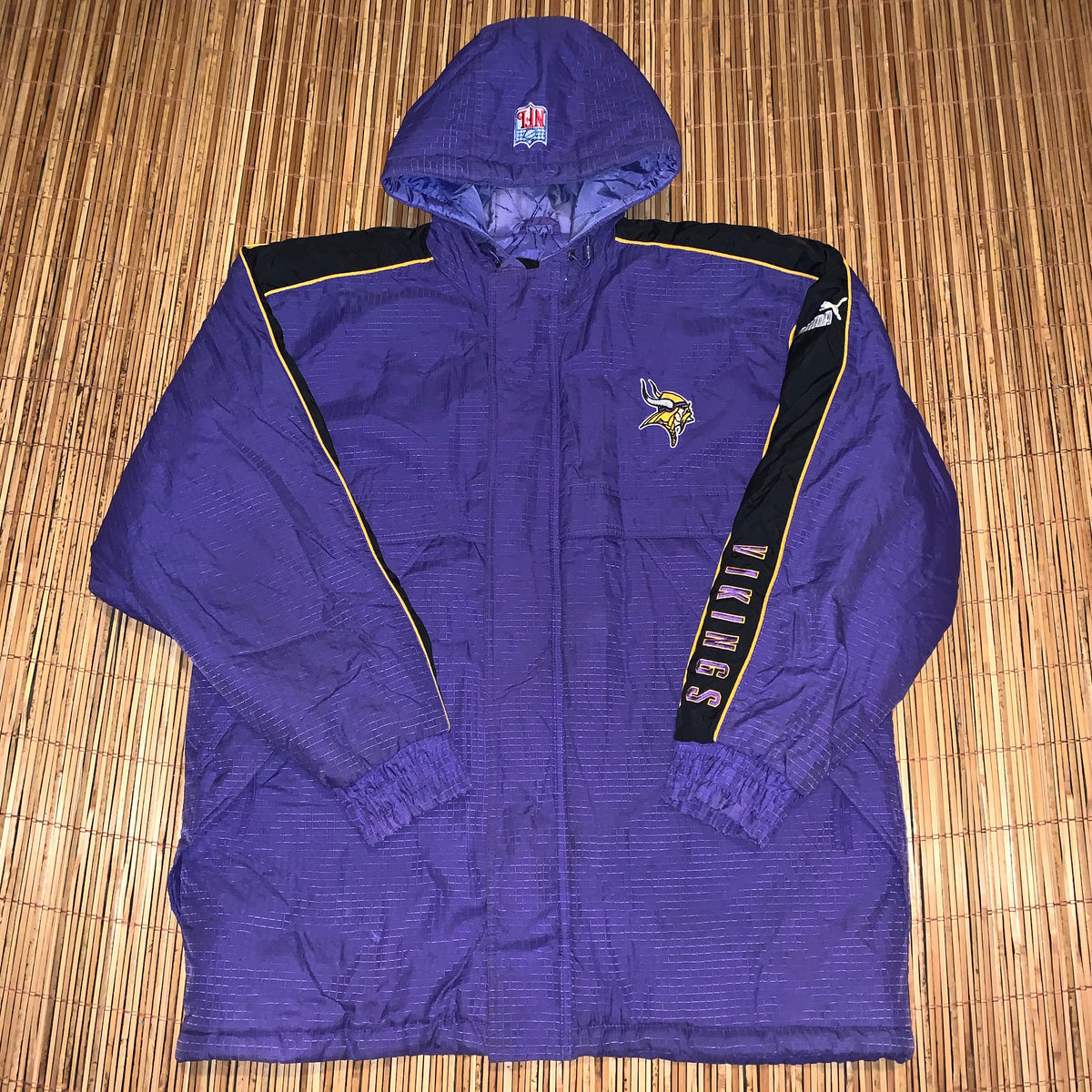 XL - Vintage Minnesota Vikings Puma Jacket – Twisted Thrift