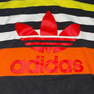 M - Adidas Trefoil Rare Striped Hoodie