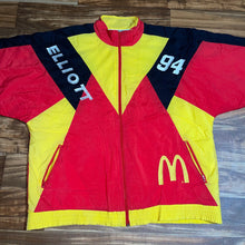 Load image into Gallery viewer, XL - Vintage 1995 Bill Elliott McDonald’s Nascar Jacket