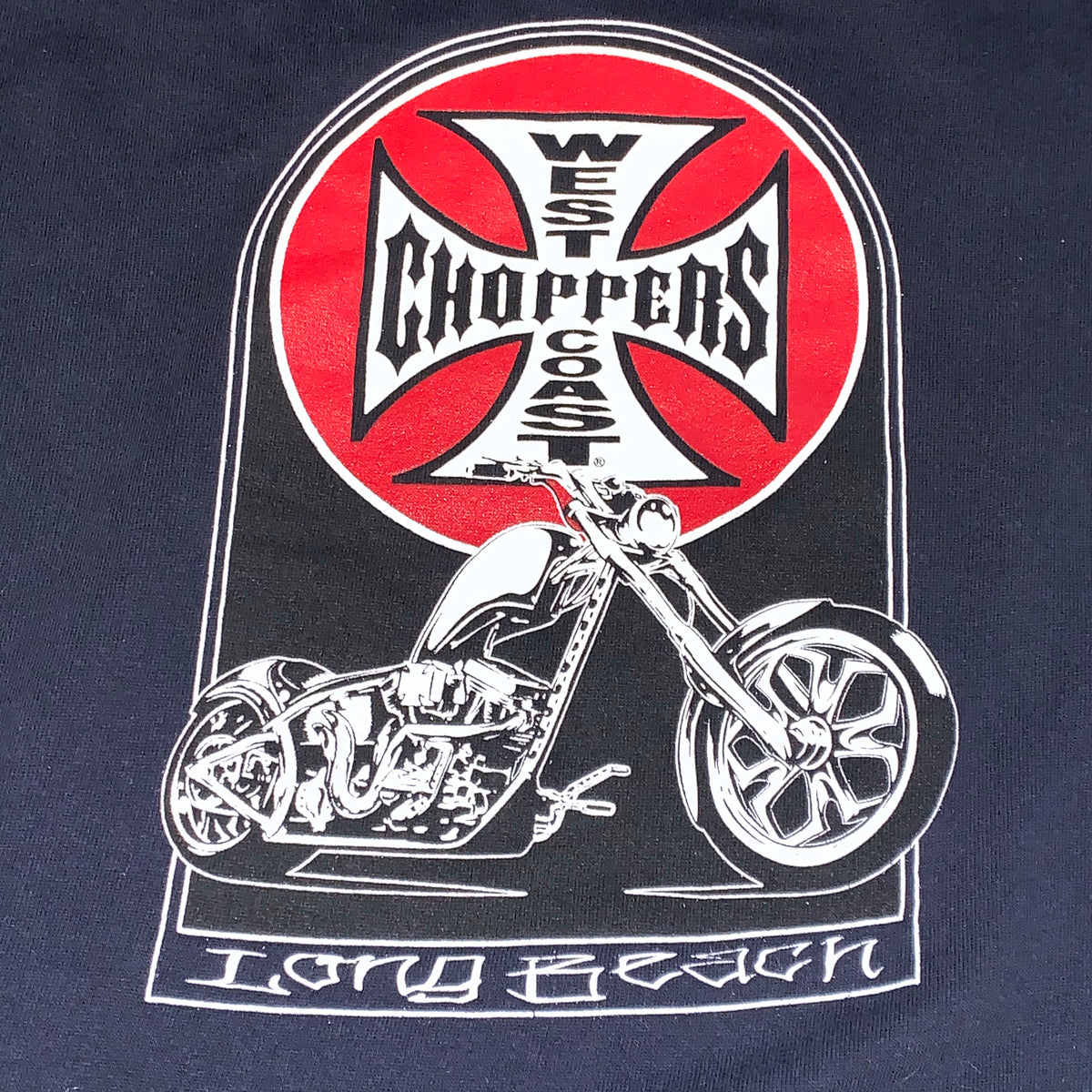XL - Vintage West Coast Choppers Long Beach California Hoodie