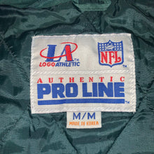 Load image into Gallery viewer, L/XL - Vintage Green Bay Packers Quilted Sharktooth Jacket