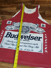 Load image into Gallery viewer, L/XL - Vintage Rare 1990s Budweiser Beer Promo Tank Top