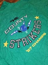 Load image into Gallery viewer, XL - Vintage Rare 1987 The County Strikers Champions Everlast Bowling Jersey