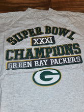 Load image into Gallery viewer, XL - Vintage Green Bay Packers Super Bowl XXXI Champions Shirt