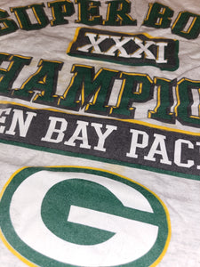 XL - Vintage Green Bay Packers Super Bowl XXXI Champions Shirt