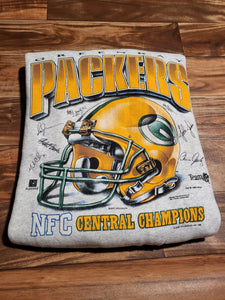 L/XL - Vintage 1996 Green Bay Packers NFC Champions Sweatshirt