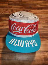 Load image into Gallery viewer, Vintage Rare Coca Cola Soda Food Drink Promo Hat Painters Cap