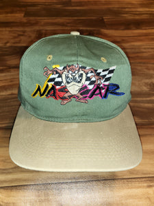 Vintage 1992 Looney Tunes Taz Nascar Racing Promo Hat