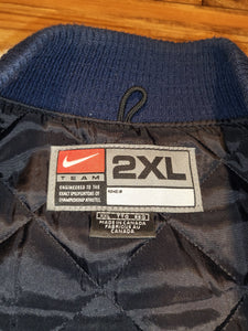XXL - Vintage Rare 2002 MLB All Star Game Nike Letterman Wool Leather Jacket