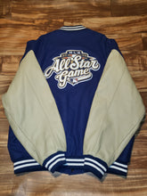 Load image into Gallery viewer, XXL - Vintage Rare 2002 MLB All Star Game Nike Letterman Wool Leather Jacket