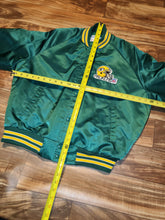 Load image into Gallery viewer, L - Vintage Rare Green Bay Packers NFL Chalk Line Satin Spellout Jacket