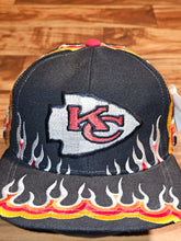 Load image into Gallery viewer, NEW Vintage Rare Kansas City Chiefs NFL Sports Walt 3 Flame Hat