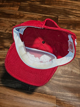Load image into Gallery viewer, Vintage Rare Wisconsin Badgers Sports Specialties Corduroy NCAA Script Zipperback Hat