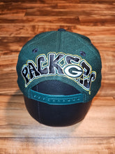 Load image into Gallery viewer, Vintage Rare Green Bay Packers NFL Sports Drew Pearson Blockhead Graffiti Hat