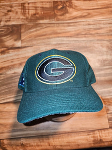 Vintage Rare Green Bay Packers NFL Sports Drew Pearson Blockhead Graffiti Hat