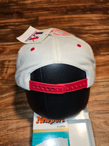 NEW Vintage Rare Wisconsin Badgers Logo Athletic Sharktooth Hat
