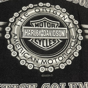 L - Vintage Harley Davidson Eagle American Legend Shirt