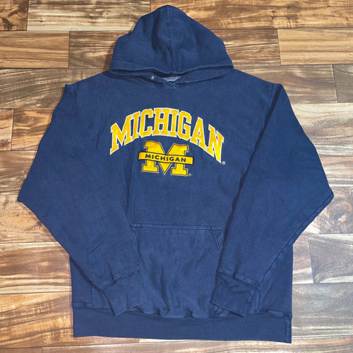 XL - Vintage Michigan Steve & Barry’s Heavy Hoodie