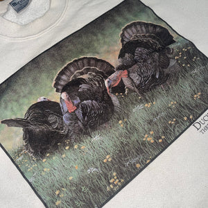 L - Vintage Ducks Unlimited Turkey Sweatshirt