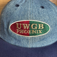 Load image into Gallery viewer, Vintage UWGB Phoenix Denim Hat