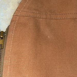 L - Vintage Carhartt Sherpa Lined Canvas Vest