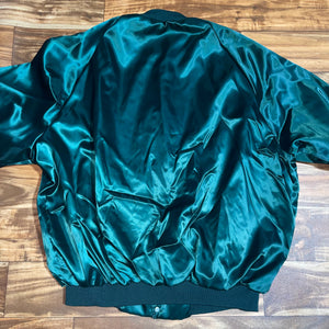 2XL - Vintage Lambeau Field Green Bay Packers Satin Jacket