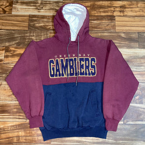 M - Vintage Green Bay Gamblers JanSport Hoodie