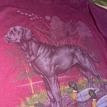 Load image into Gallery viewer, L - Vintage Duck Hunting Lab Dog Nature Shirt