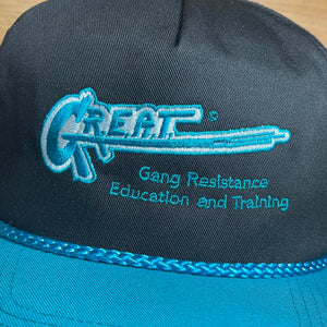 Vintage Gang Resistance Education Training Snapback Hat