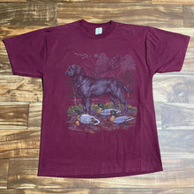 Load image into Gallery viewer, L - Vintage Duck Hunting Lab Dog Nature Shirt