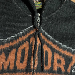 L/XL - Vintage Harley Davidson Alpaca Wool Hoodie