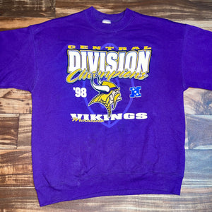 L - Vintage 1998 Minnesota Vikings Sweatshirt