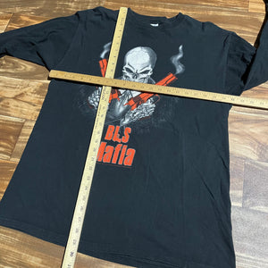 L - Vintage 2005 Black Label Society BLS Mafia Shirt