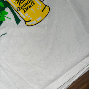 L - Vintage 1991 Miller Beer Irish Shirt