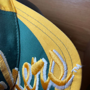 Vintage Green Bay Packers LOGO 7 Script Snapback Hat